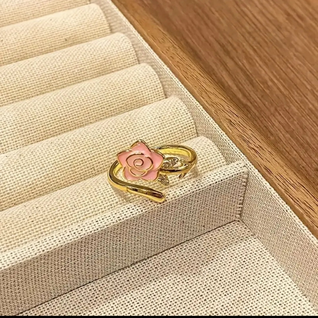 Pink Rose Ring