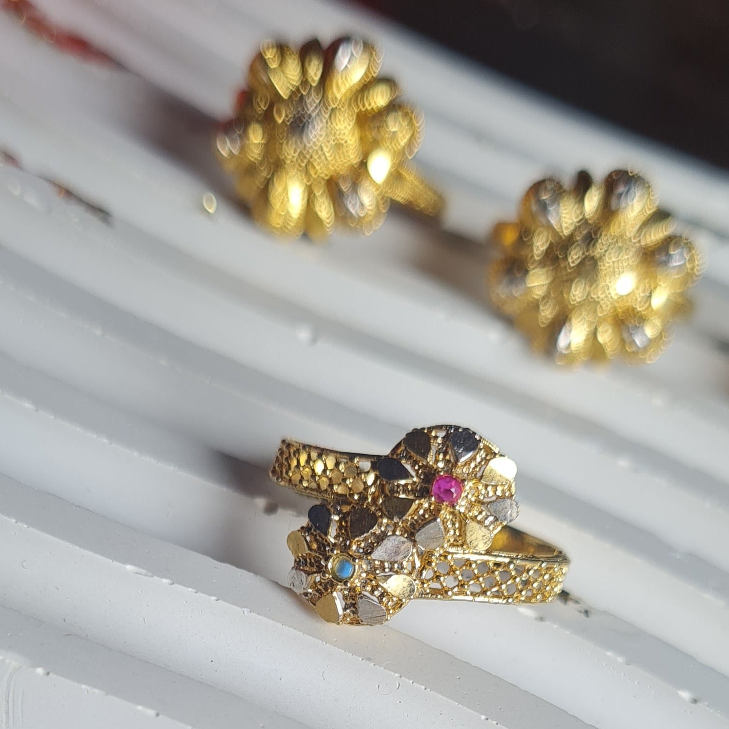 Gold Looking Ring- Size 9