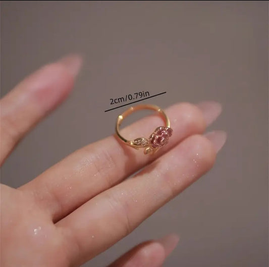 Pink Rose Ring