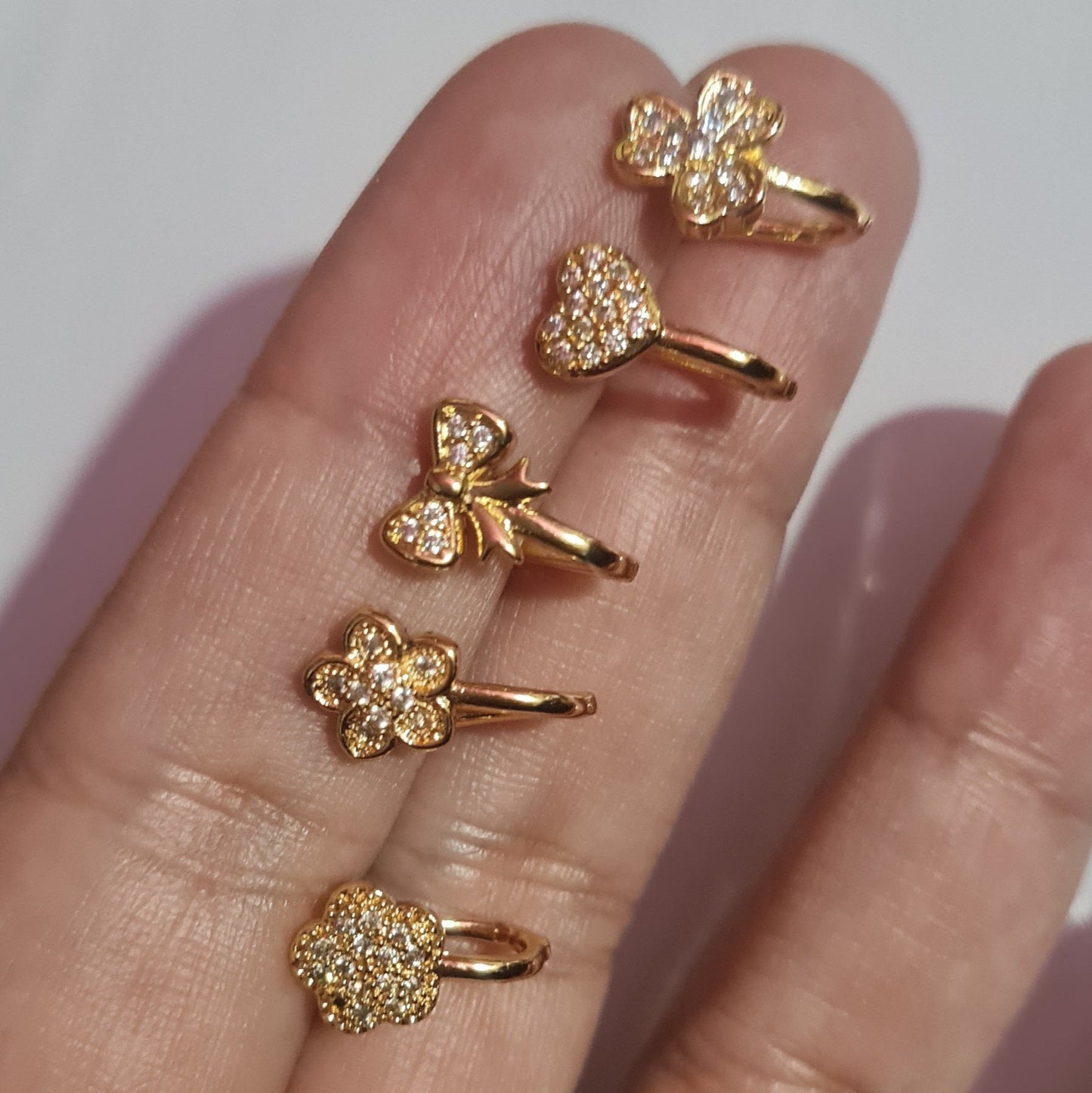 Nose Studs (non-pierced nose)