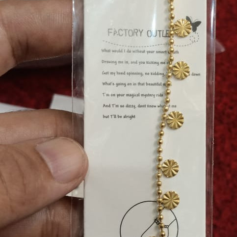 Circle Anklet (Single Piece)