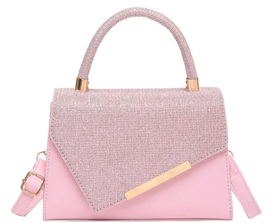 Elegant Fancy Evening Bag Silver