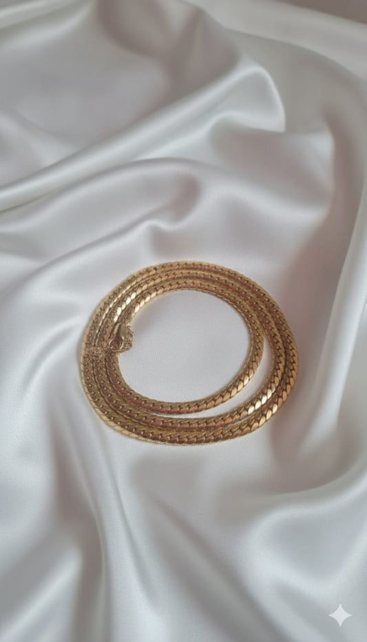 Stainless Steel Gold Chain