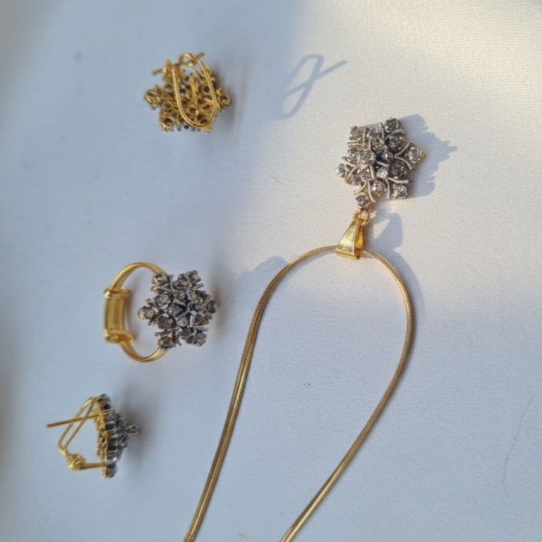 21K-Gold Plated Mesmerizing Set