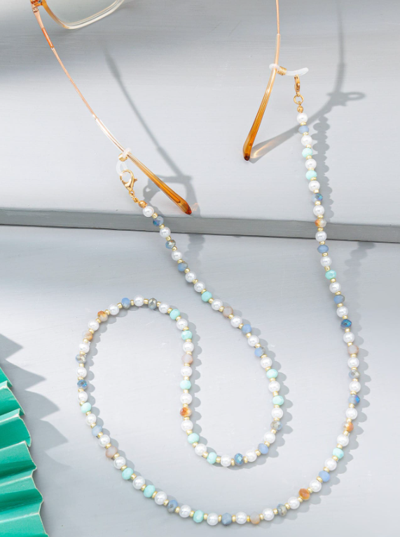 Premium Quality Colorful Beads Glasses Chain