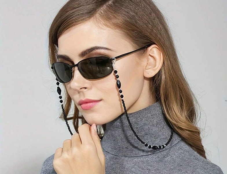 Beautiful Black with White Chain