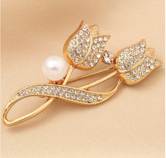 Tulip Brooch