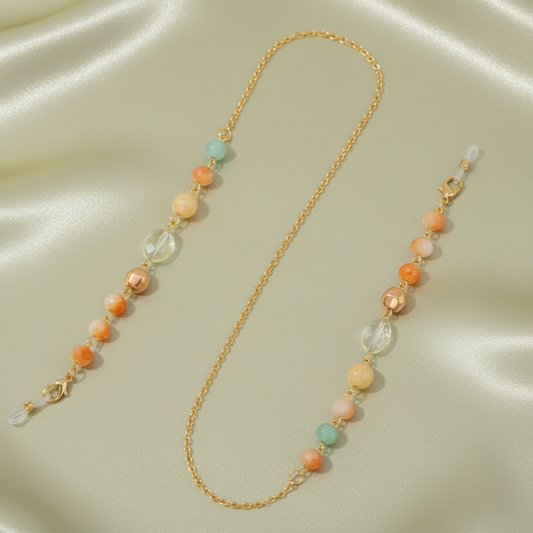 Crystal Rhinestone Glasses chain