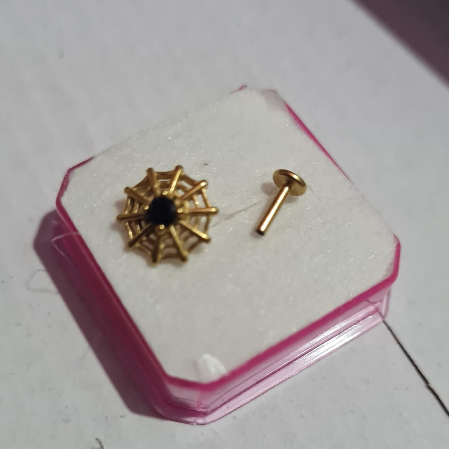 Rajwadi Inspired Nose Pin (For Pierced nose only)