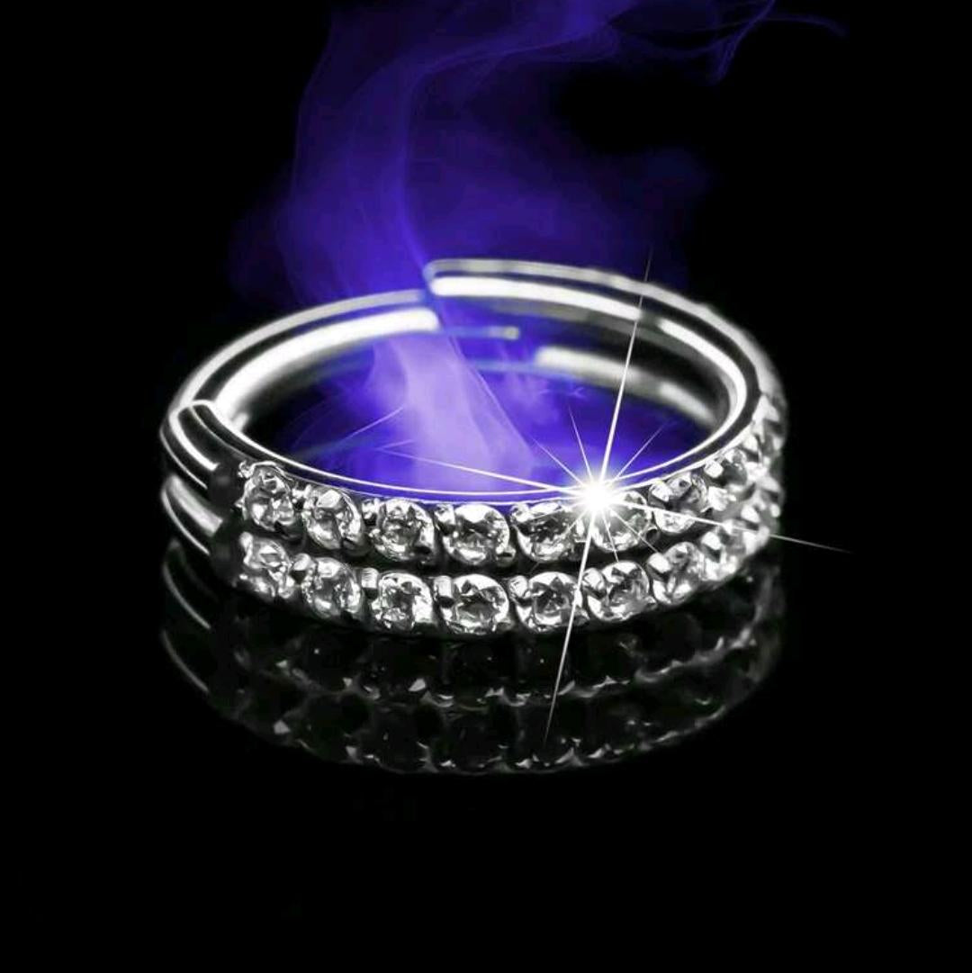 Double Layered Nose ring (1-PcFor Pierced Nose)