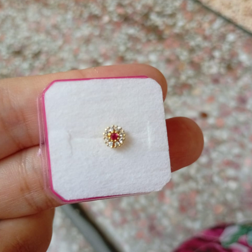 Nose Pin (Single Piece, for pierced nose)