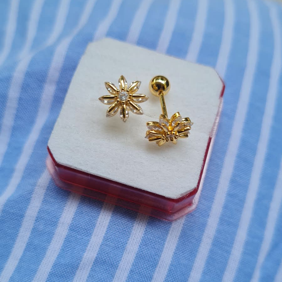 Flower Studs (With Ball Screw)