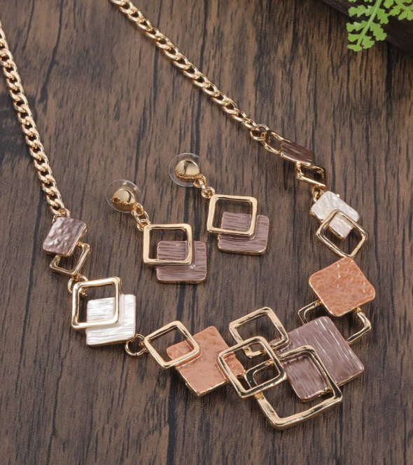 Ladies Necklace with Earrings