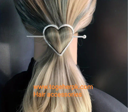 Stylish Hair pin Heart Shaped