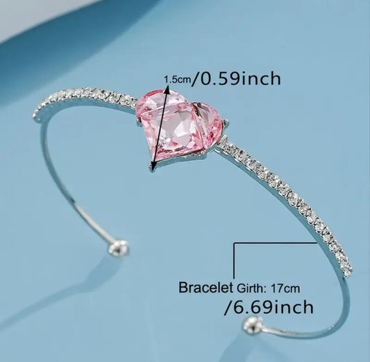 Pink Heart Handcuff