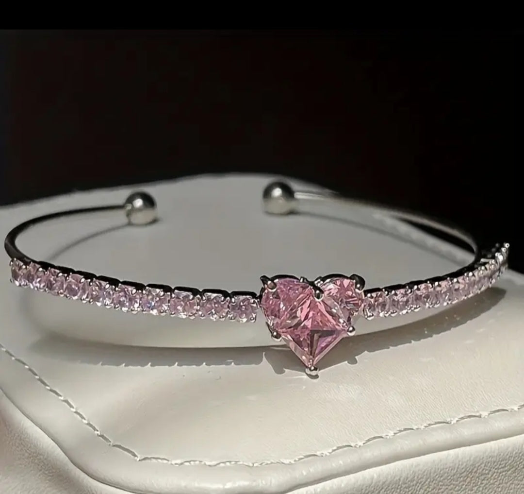 Pink Heart Handcuff
