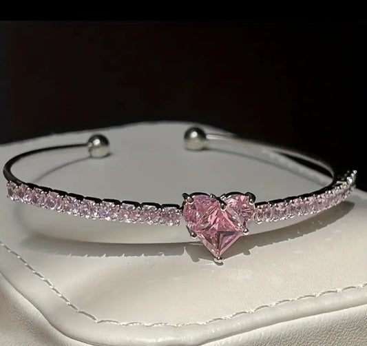 Pink Heart Handcuff