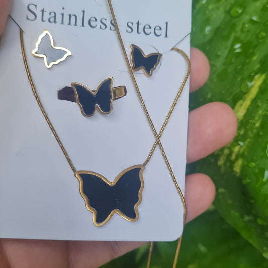 Butterfly Jewelry Set