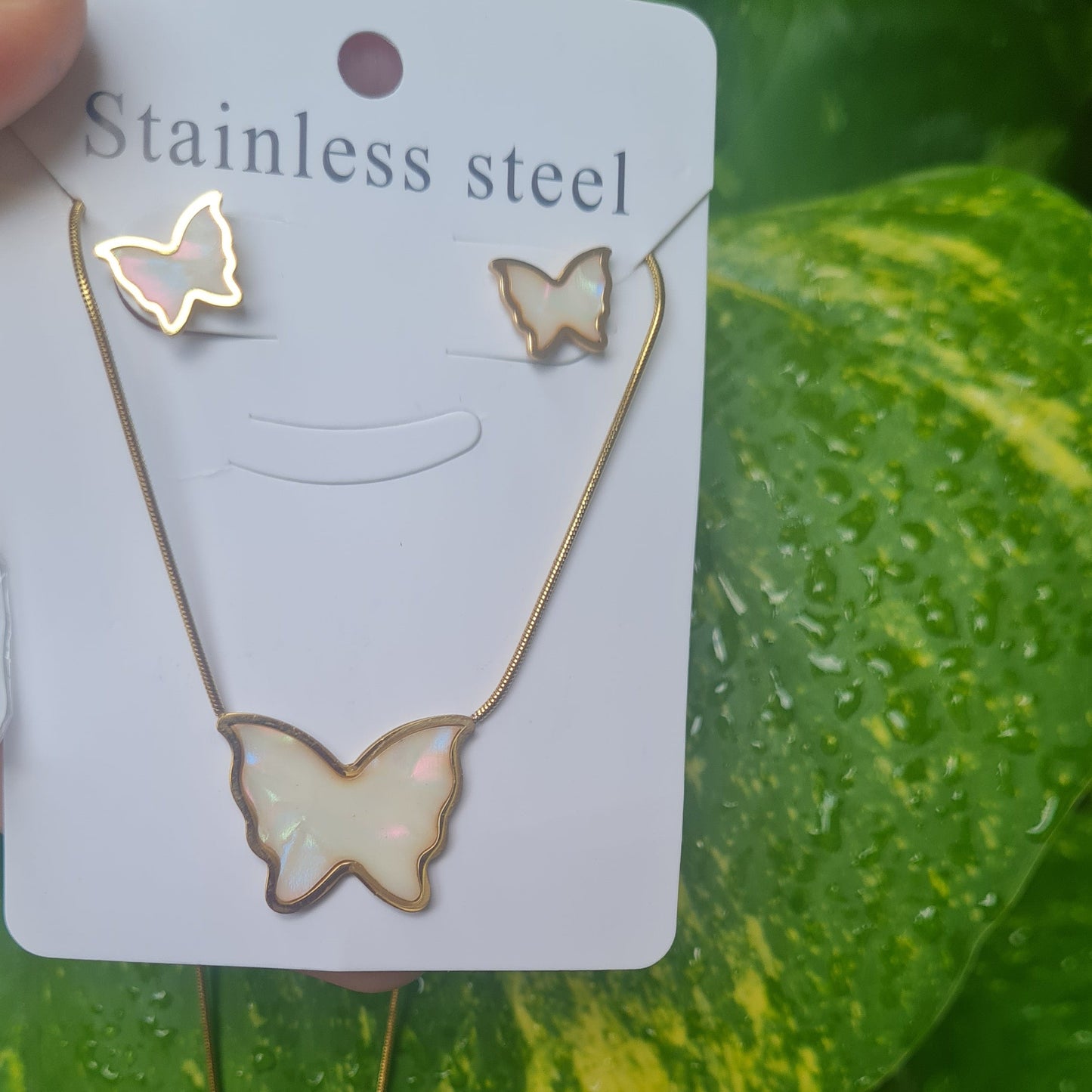Butterfly Jewelry Set