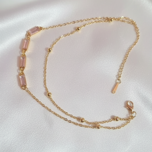 Double Layered Anklet (single piece)