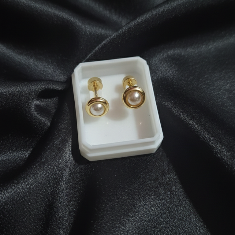 Ear Studs with Screw (pair)