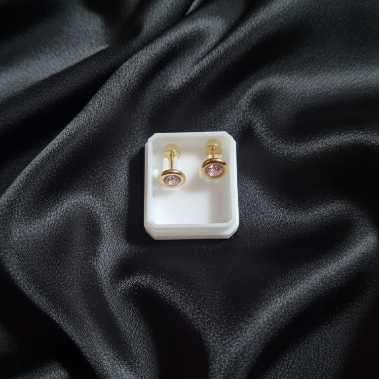 Ear Studs with Screw (pair)