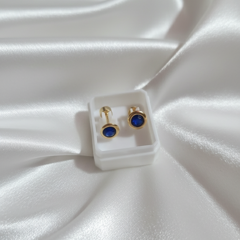 Ear Studs with Screw (pair)
