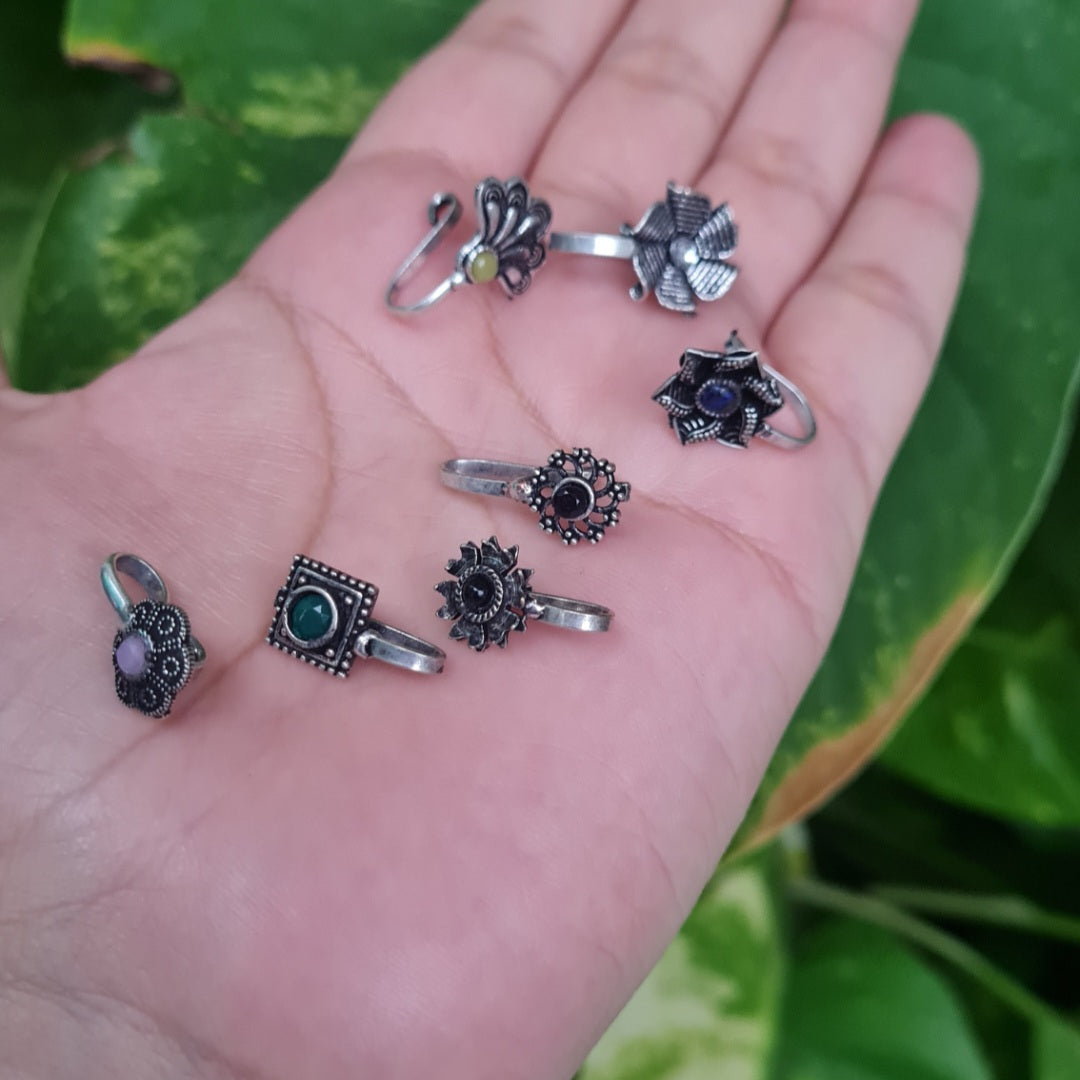 Ethnic Nose Studs (No Piercing)