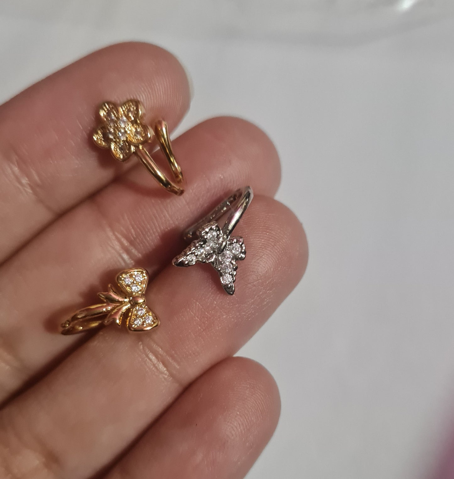 Nose Studs (non-pierced nose)