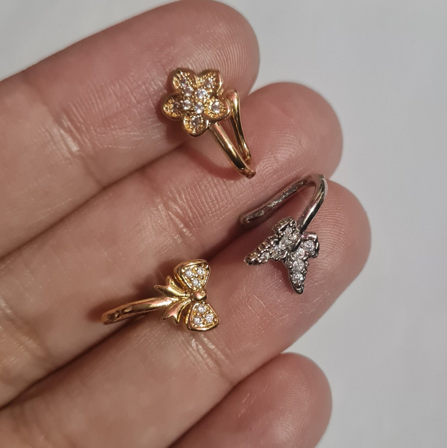 Nose Studs (non-pierced nose)