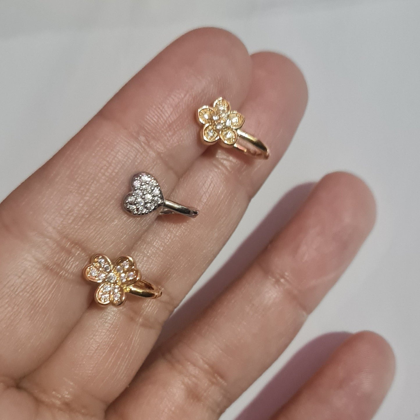 Nose Studs (non-pierced nose)