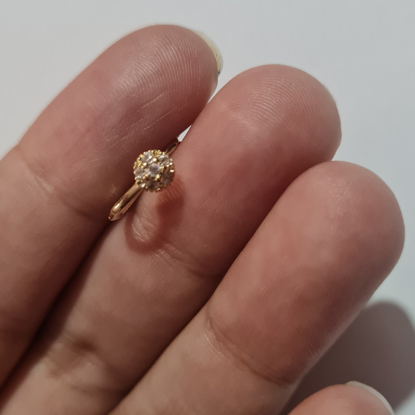 Delicate Nose Stud (for non-pierced nose)