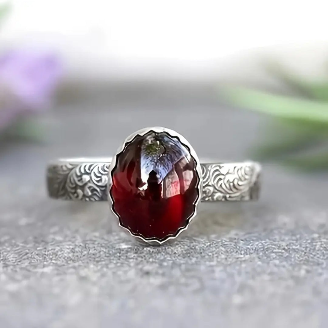 Carved Meron Ring