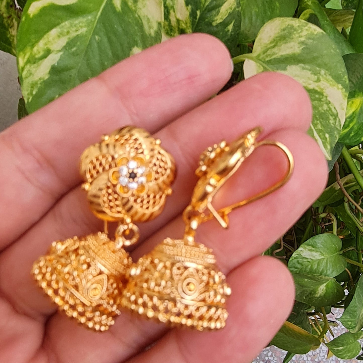 Gold Plated Jhumkay