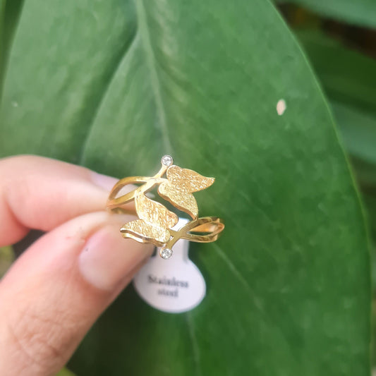 Double Golden Butterfly