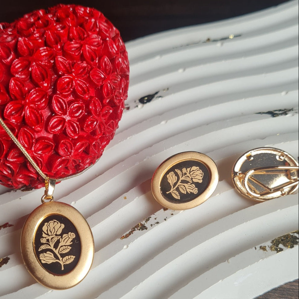 Locket Set- Golden