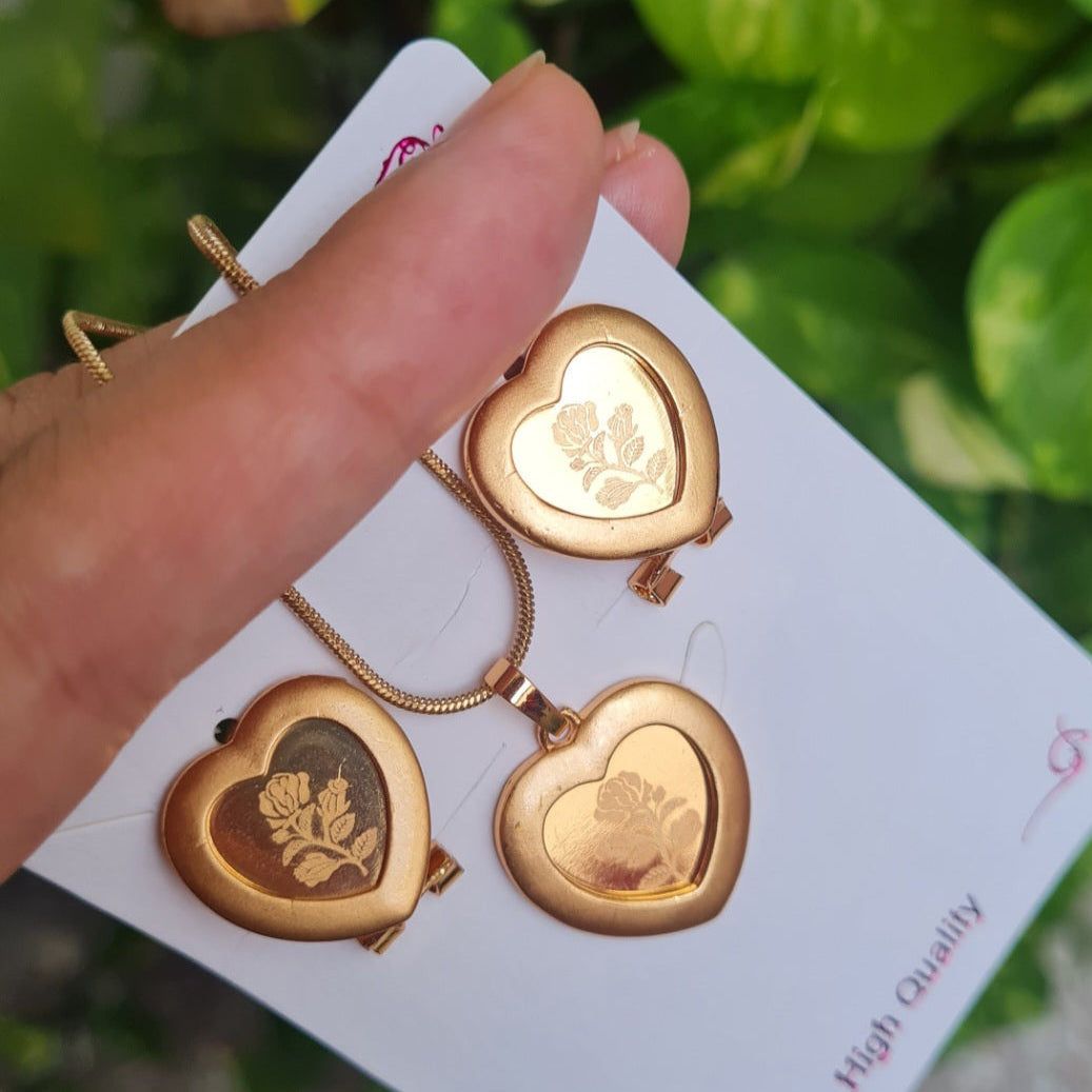 Locket Set- Golden