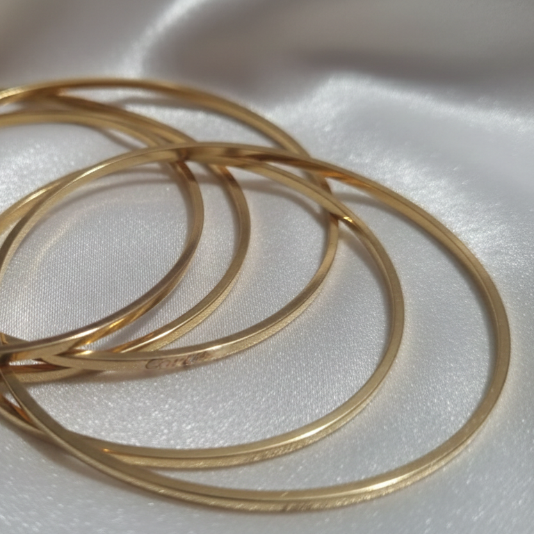 Stainless Steel Bangles (Pack of 2)
