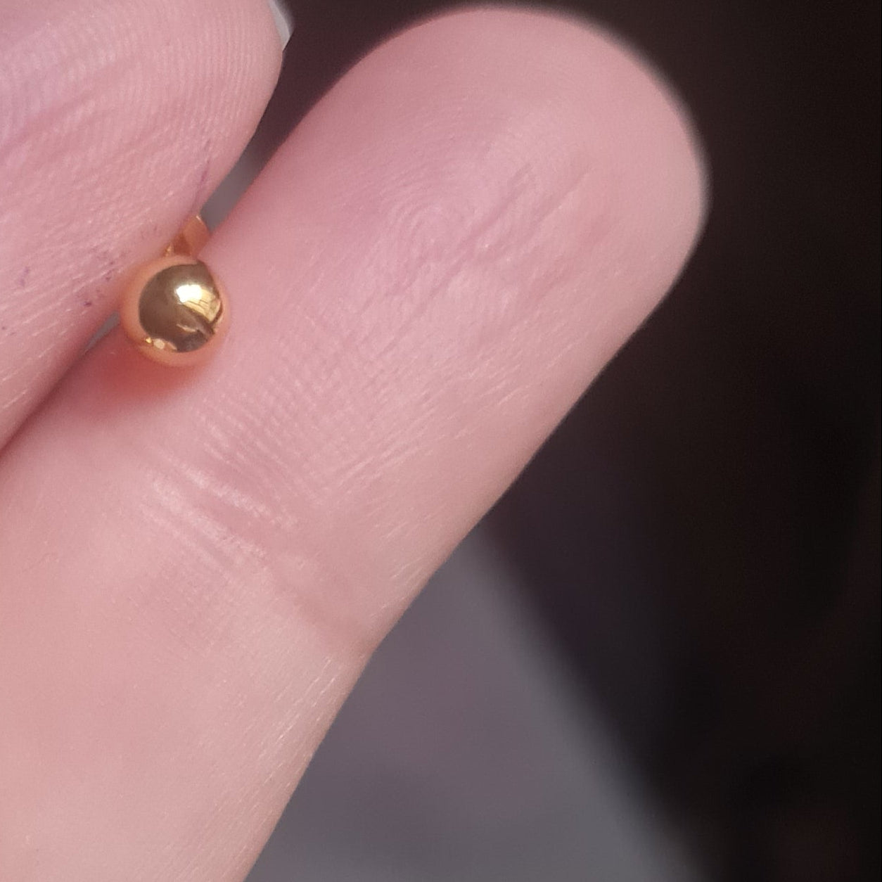Ear Studs with Screw (pair)