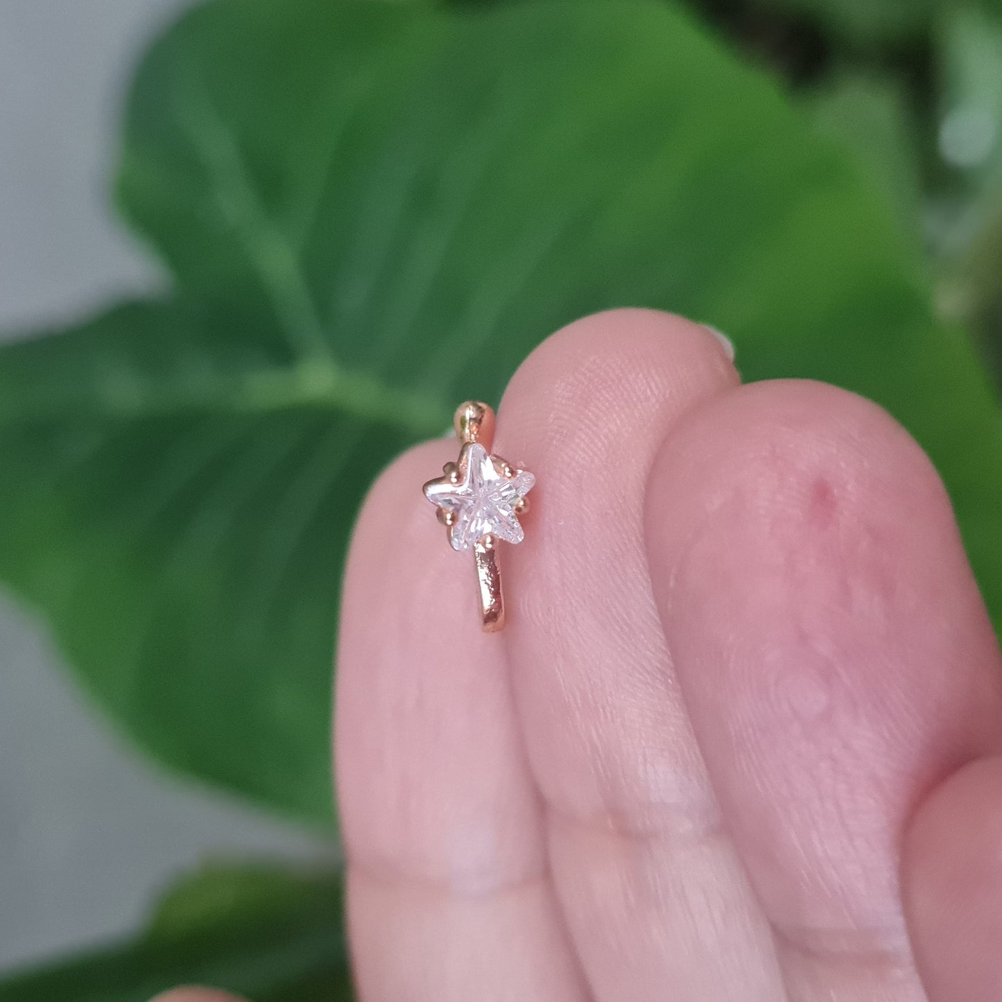 Delicate Nose Stud (for non-pierced nose)