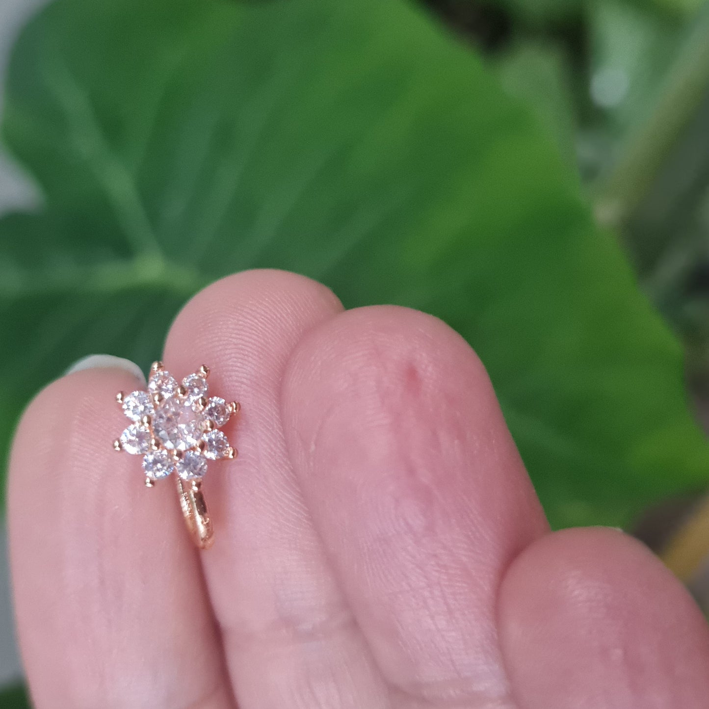 Delicate Nose Stud (for non-pierced nose)
