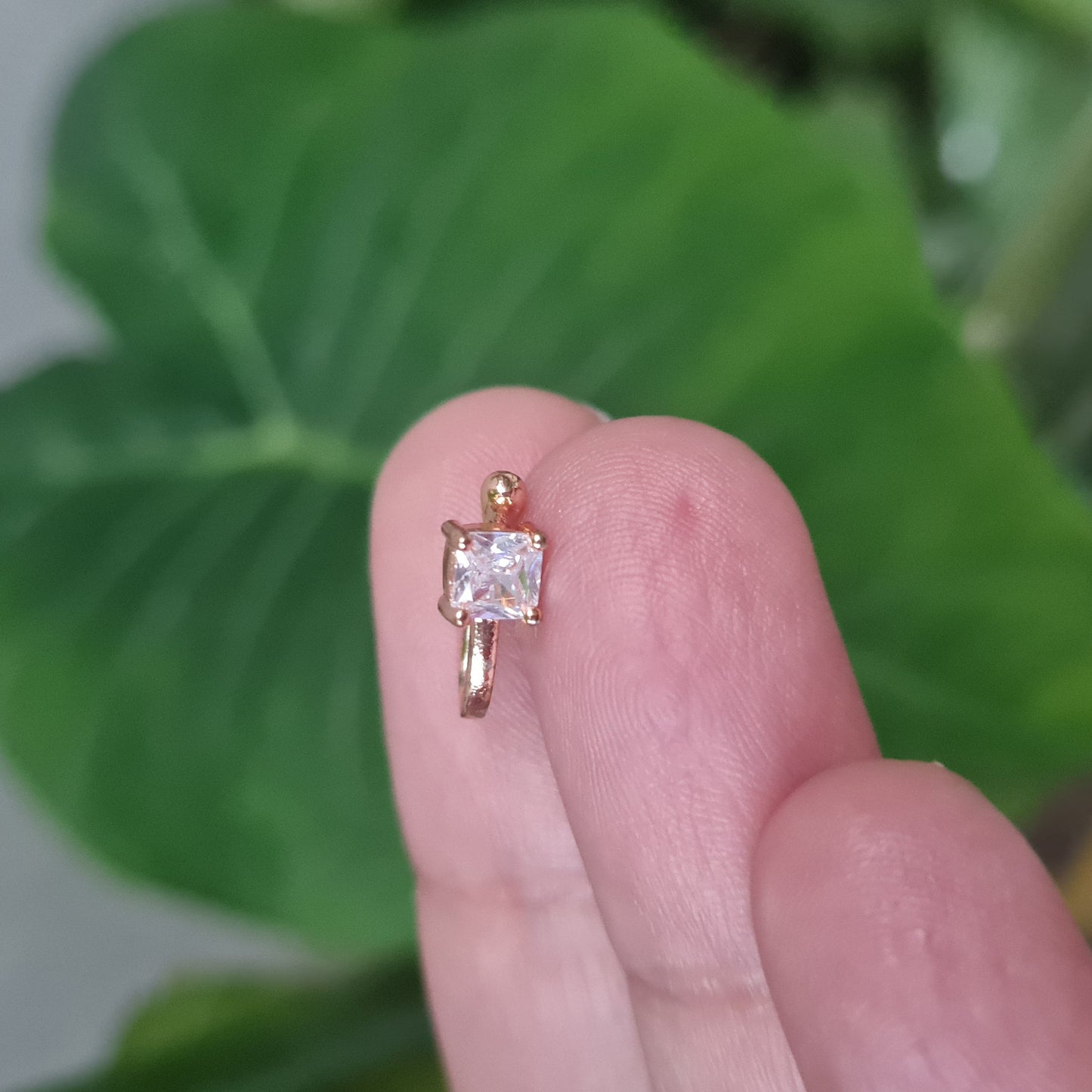 Delicate Nose Stud (for non-pierced nose)