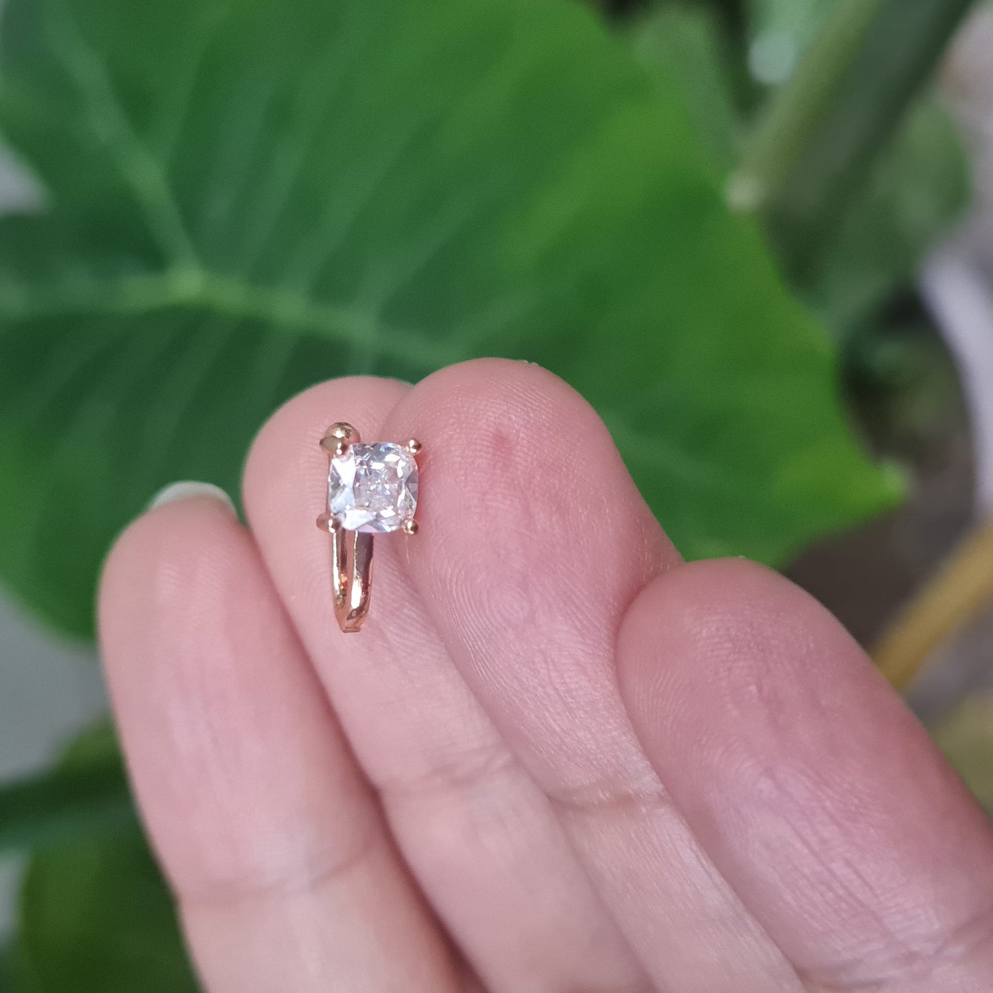 Delicate Nose Stud (for non-pierced nose)