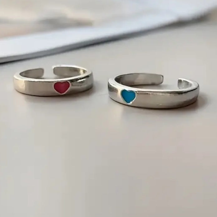 Couple Rings-Slim fingers