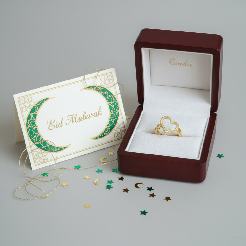 Golden Heart Ring