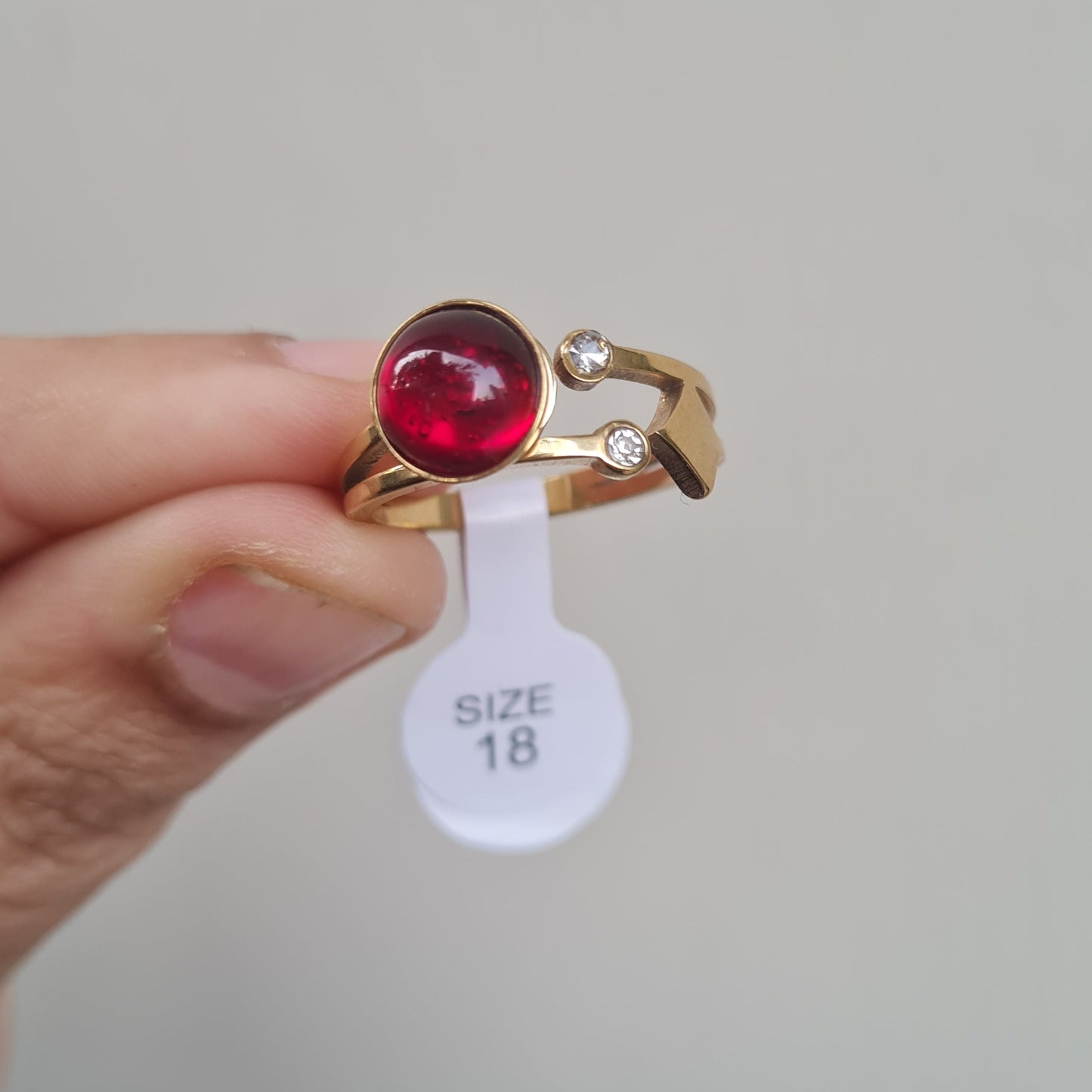 Beauty with Rhinestones Ring