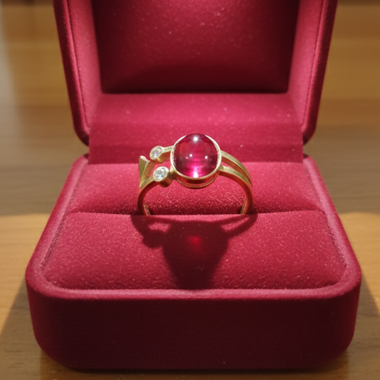 Beauty with Rhinestones Ring