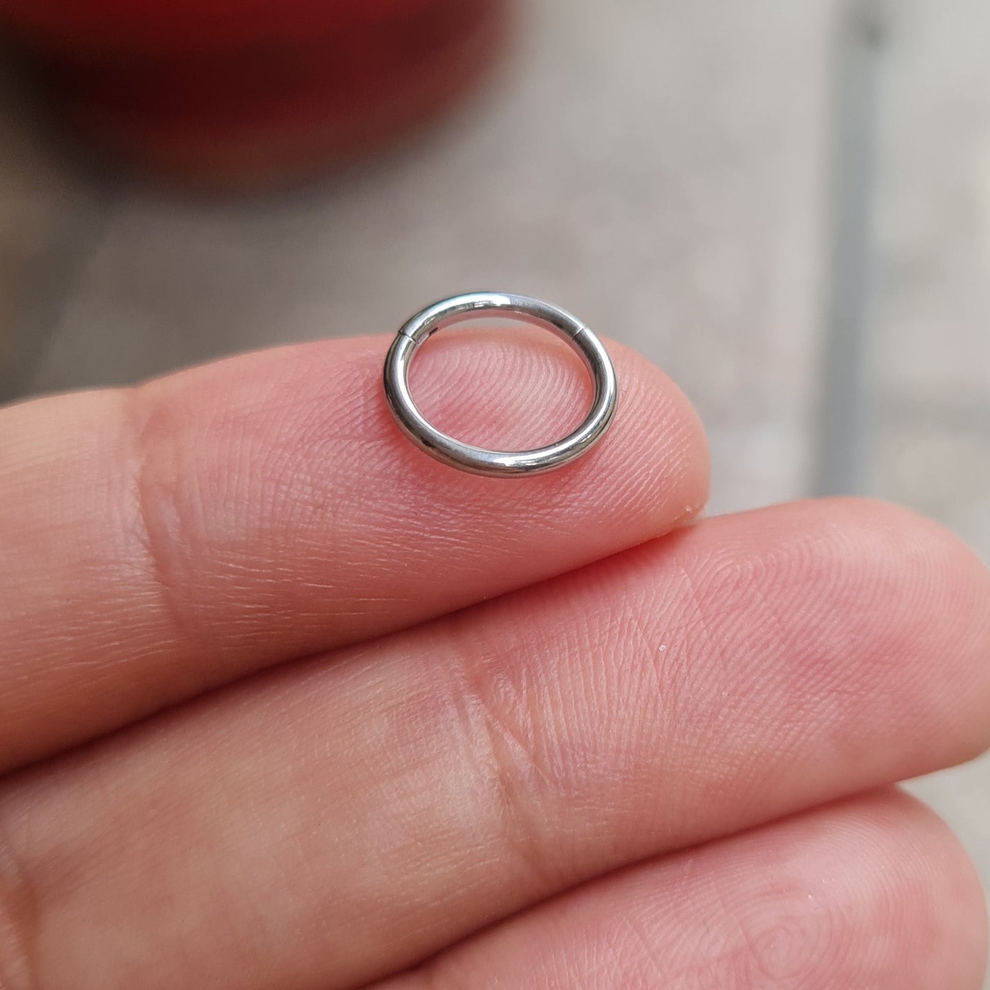 Plain Nose Ring (Single piece for pierced nose)