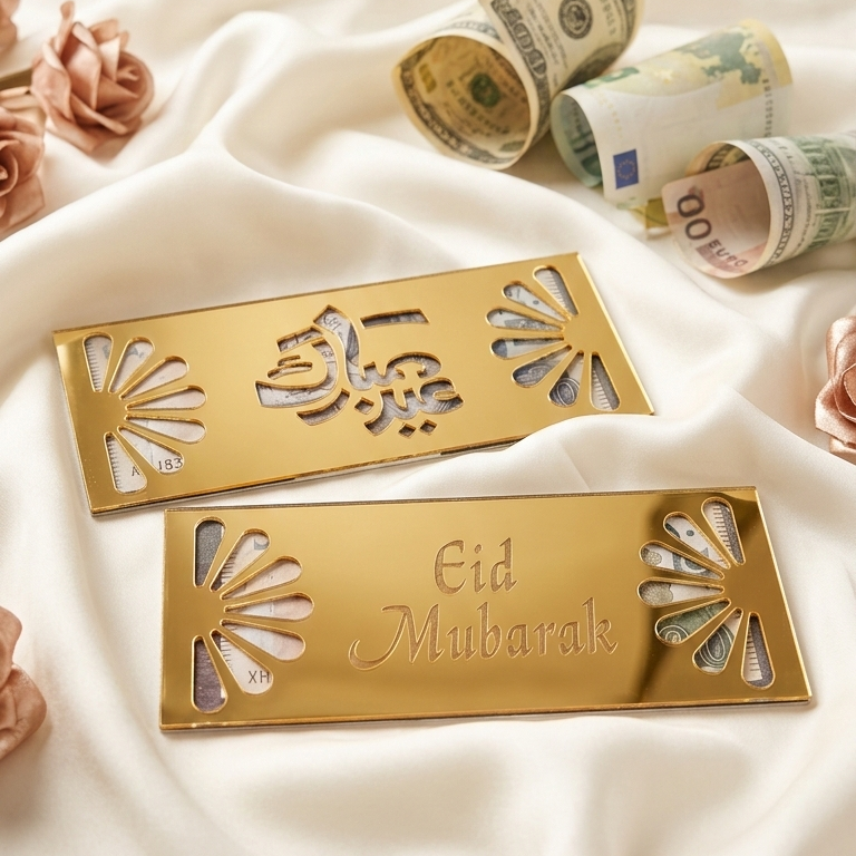 Eidi Envelop (Gold-Acrylic)