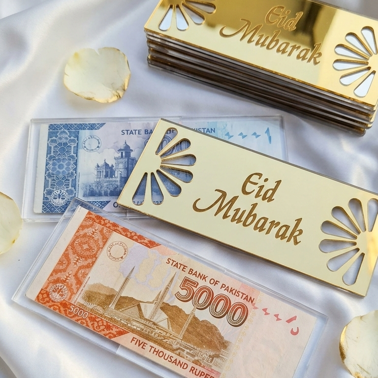 Eidi Envelop (Gold-Acrylic)